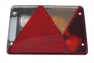 Aspöck Multipoint IV Lichtscheibe rechts 200x136x20, mit RFL VerglNr: 014000581