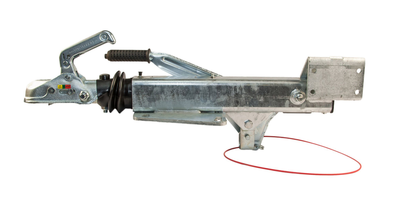 WAP V Auflaufeinrichtung 15/15.1 mit Stützradkonsole, 750-1500 kg, Stützlast 100 kg, mit Kugelkupplung VerglNr: 011002012