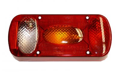 Aspöck Midipoint II mit RFS Lichtscheibe rechts 218x98x50, mit KZL + RFL VerglNr: 014000554, 18.843.210