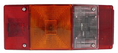 Leuchte BBSRK re.  Hella 2SL007547061, 246x108x66, RFL, KZL seitlich, Gummitülle VerglNr: 2SL007547061, 2SL007547-061, 014000973