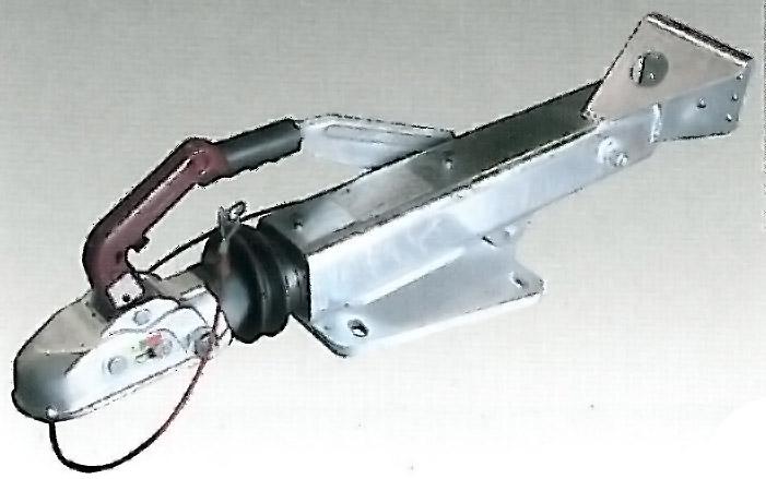 WAP V Auflaufeinrichtung 35/35.2 1750-3100 kg, mit Stützradkonsole VerglNr: 011002022