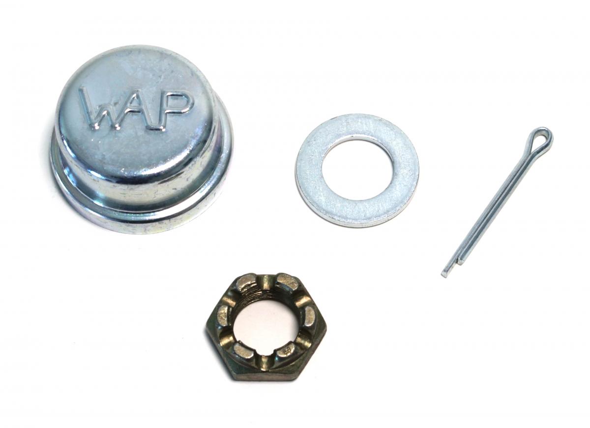 WAP Fettkappensatz 64.8 mm, für WAG 180 L / 180 B / 180 BS, inkl. Kronenmutter M24 x 1.5 und Splint
