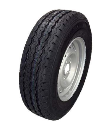 Komplett-Rad bis 100 km/h, Reifen 185 R14 C, Wandatyre WR082, 8PR, 104N, 5.5x14, 5/67/112, ET 30