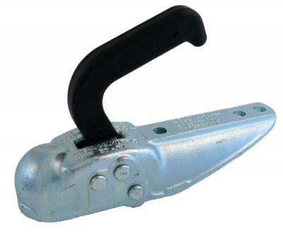 Winterhoff Kugelkupplung 20-F2 2000/100 kg, Zugrohr Ø 70 mm Bohrung: vertikal Ø 12.5