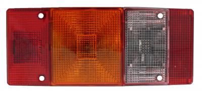 Lichtscheibe Hella rechts BBSRK passend zu Schlussleuchte 2SE007547061, 246x108x50, RFL, KZL seitlich VerglNr: 9EL147097001, 9EL.147.097.001, 9EL147097-001