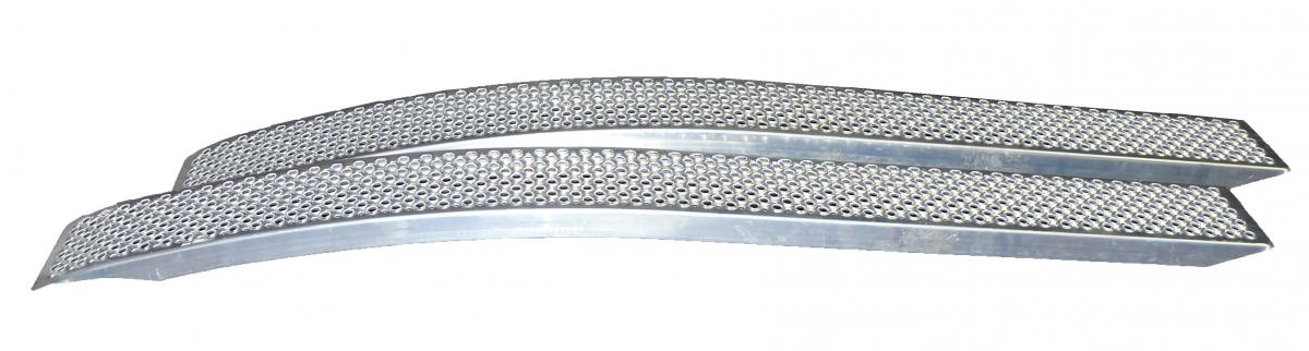 Auffahrschienen Alu, 2000 mm 260mmbreit,1000 kg/Paar,geboge VerglNr: 325653