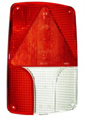 Hella Lichtscheibe für 2VA 998 233 271 links 236x154mm VerglNr: 9EL990633-031, 014000611