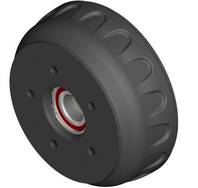 KNOTT Bremstrommel 200x50 Kompaktlager 1350 kg, 5-Loch Bauhöhe 83 mm, inkl. Kompaktlager, Lagerdurchmesser 34/64/37 VerglNr: GS-Nr: 06.34.006.2, 26980C02, 4608332E, 412420, 4608332E