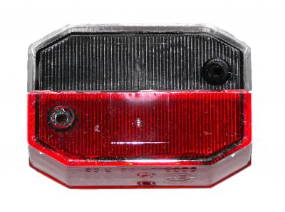 Aspöck Flexipoint I Lichtscheibe, rot/weiss 65x44x23 VerglNr: 014000356