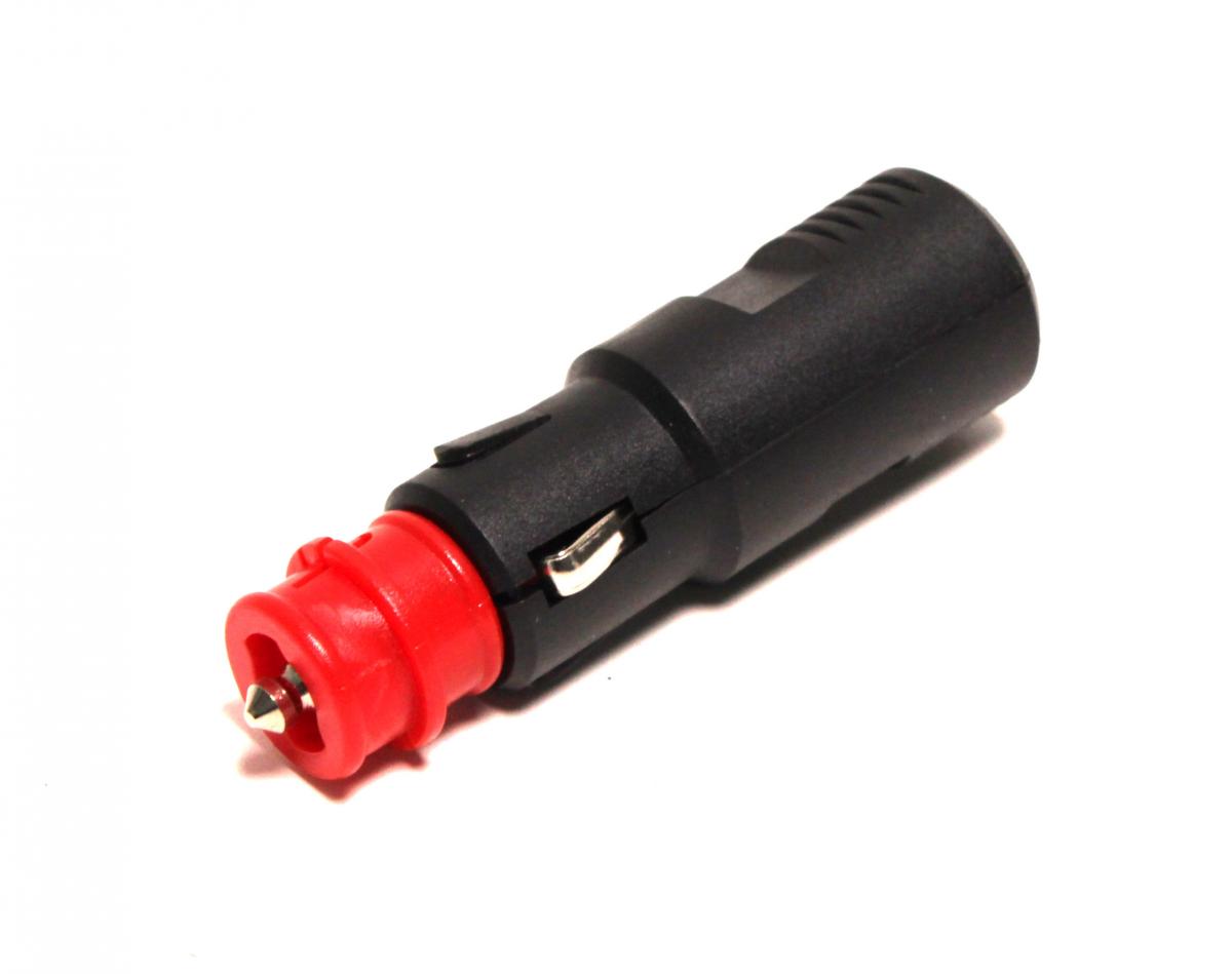 Stecker, 2 polig mit Sicherung 