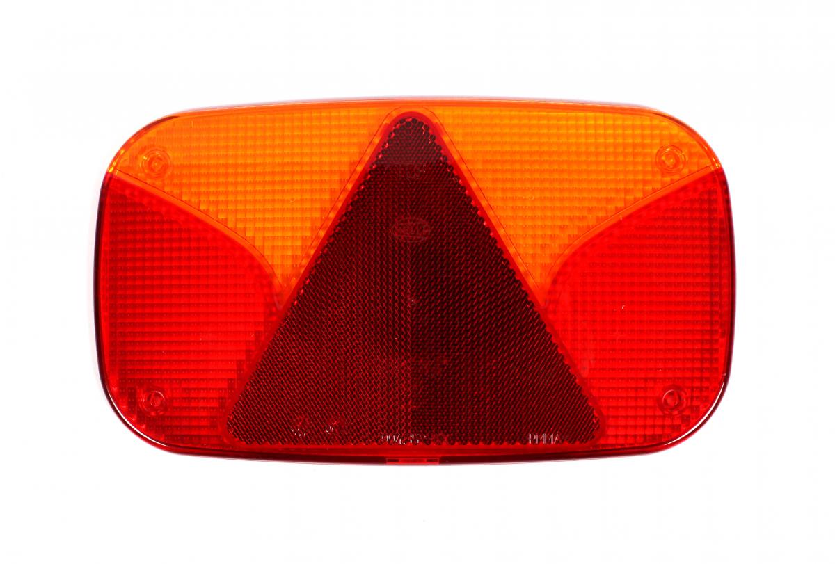 Hella Lichtscheibe links/rechts für 2VB 998 232 011/021/221/222, 244x138mm VerglNr: 9EL.990.632.001, 9EL990632-001