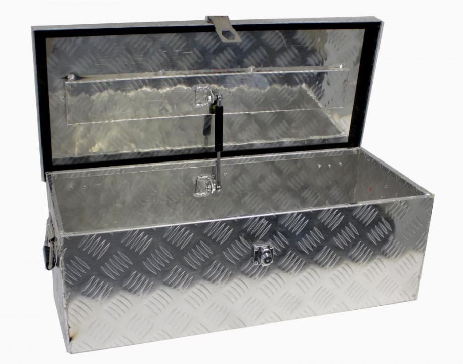 Transportbox Alu,m.Stoßdämpfer L760 x B330 x H250 mm