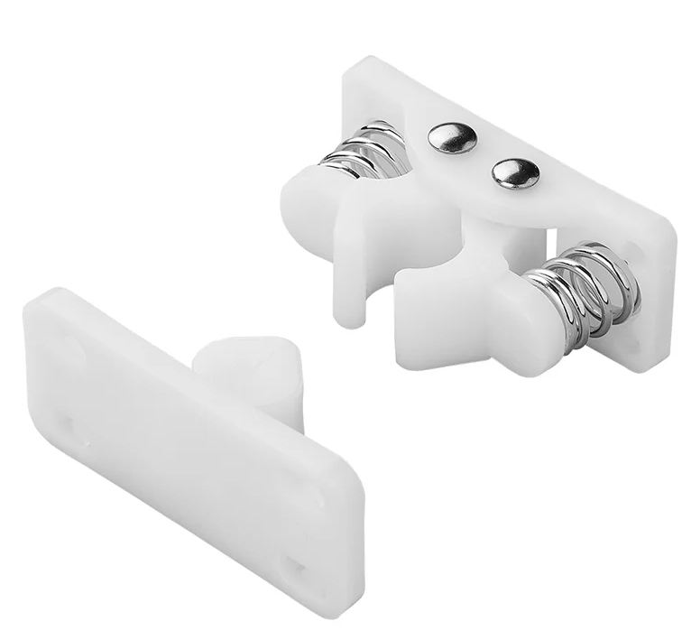 Türfeststeller mit Metallfedern, Nylon und Stahl, ohne Befestigunsmaterial, VerglNr: 362622V01