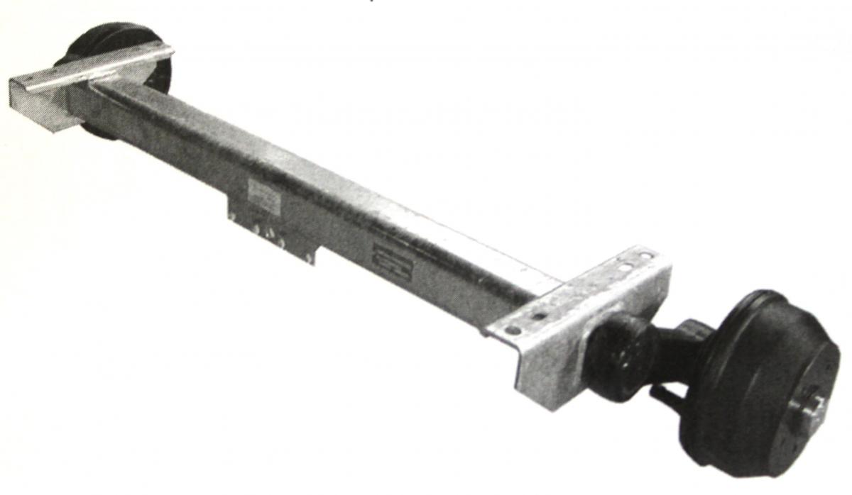 KNOTT Achse VGB 18 MV, 1800 kg Auflage 1780mm/Anlage 2285mm 