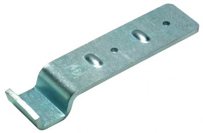 Gegenhalter gerade verzinkt für Spannverschluss VerglNr: 008000196