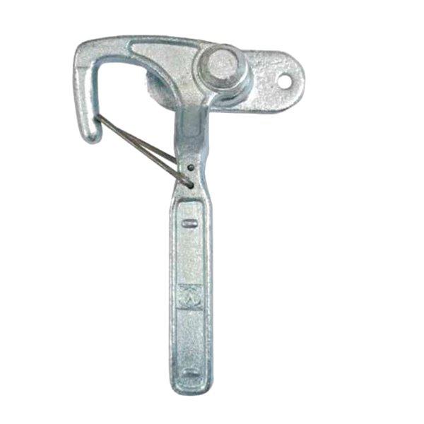 Winterhoff Winkelhebelverschluss rechts verzinkt, passend für Saris, Lochabstand 65mm, Hebellänge mitte Drehpunkt: 165mm VerglNr: 1860011, 403867002