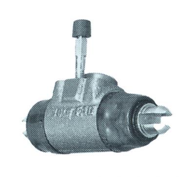 Radzylinder links Knott Ø 25,4 mm VerglNr: 35395.02, 3539502, 4RAZ831