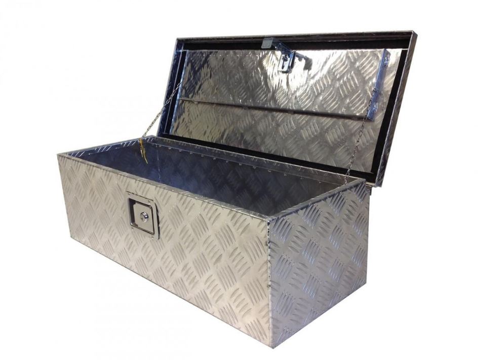 Werkzeugkasten Alu L900 x B350 x H400 mm ohne Dämpfer