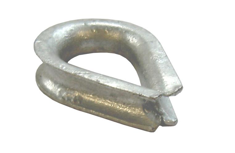 Drahtseilkausche DIN 6899A vz., für Seil-Ø 18 mm 