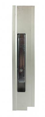 Aluverschluss mit Anschlag 400 mm links 