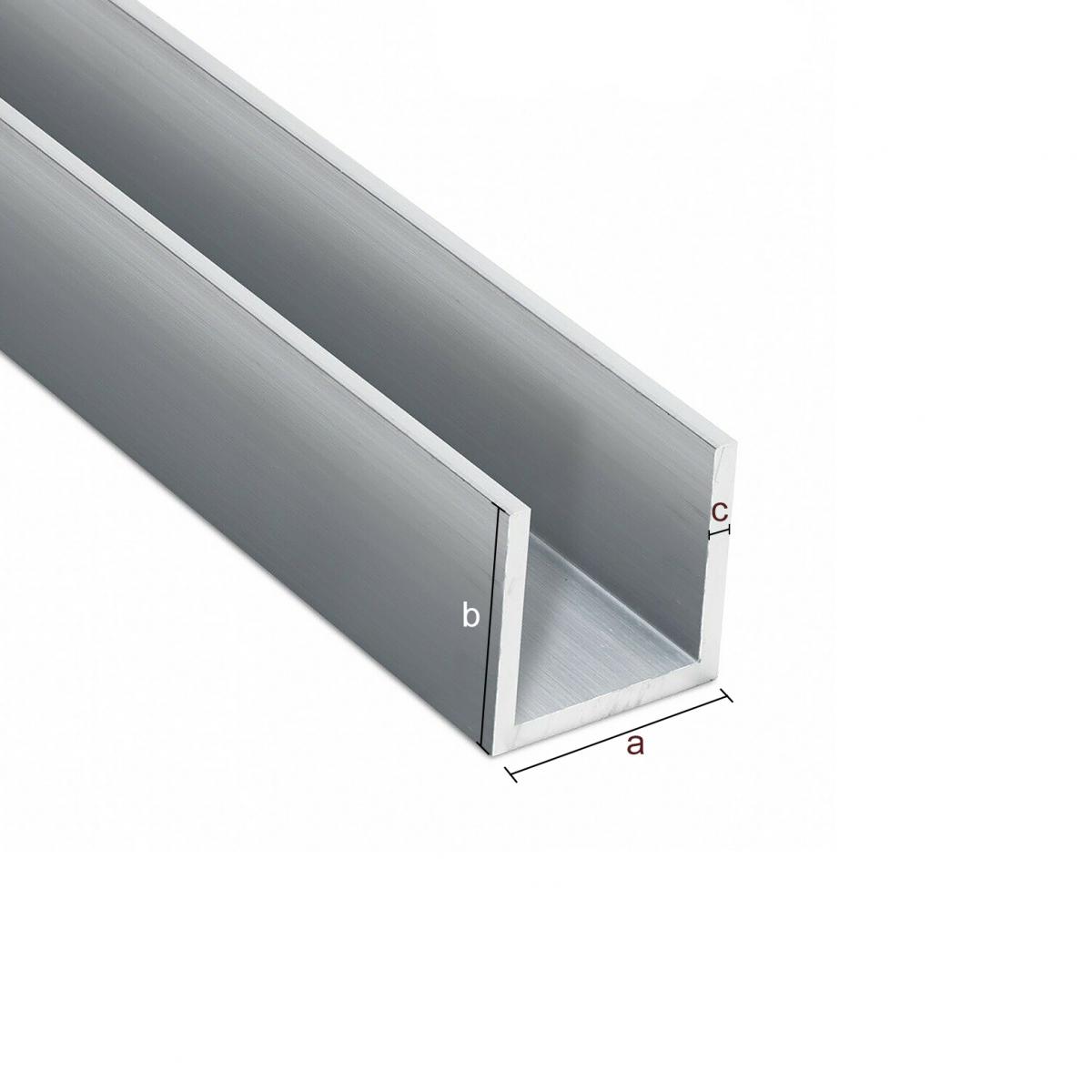 Bordwandeisen verzinkt 6000mm 25 x 25 x 1,5 mm, Innenbreite: 22mm