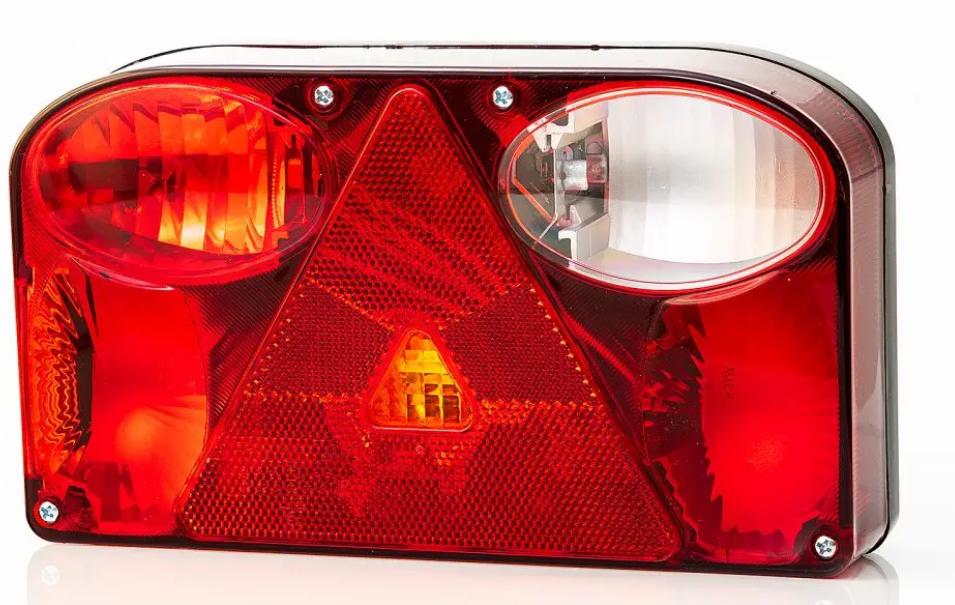 Fristom Schlusslleuchte FT-089 links BBSKNR, 135x238x55mm, 6-pol Bajonett