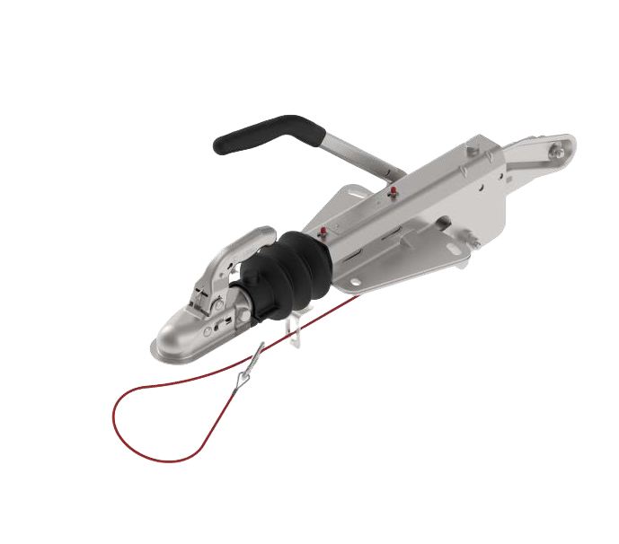 KNOTT Auflaufeinrichtung V, KF 13-E, 750-1400 kg, ohne Stützradkonsole VerglNr: 202598.001