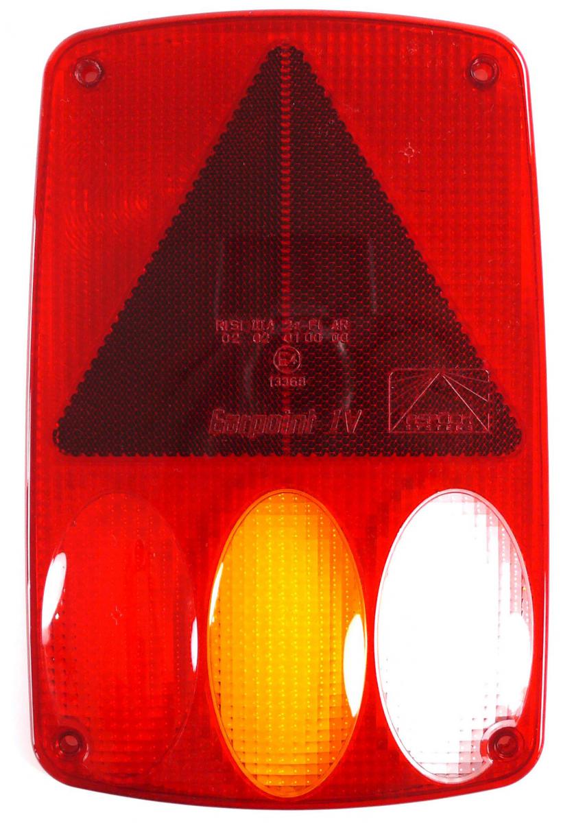 Aspöck Earpoint IV Lichtscheibe links 236x153x15 VerglNr: 014000463