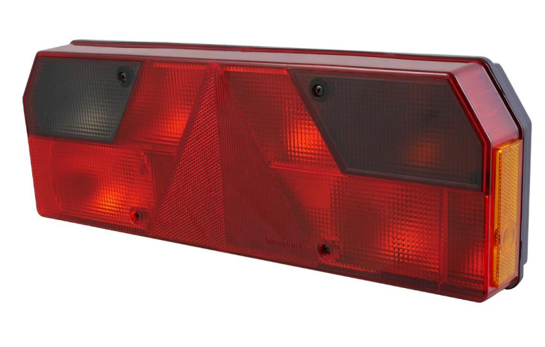 Aspöck Heckleuchte Europoint I rechts, PG Anschluss, Dreieck, SML, 24V 422x148x75, ohne KZL VerglNr: 40.226.12