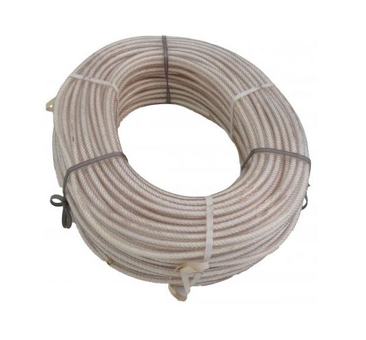 Planenseil, Kunsstoff Nyloneinlage, transluzent, Ø 8 mm, Rolle à 100 Meter, VerglNr: 020010406, 3621208