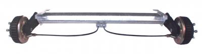 ALKO Euro Compakt Achse, 5x112, 1350 kg, A: 1400 mm, C: 1850 mm