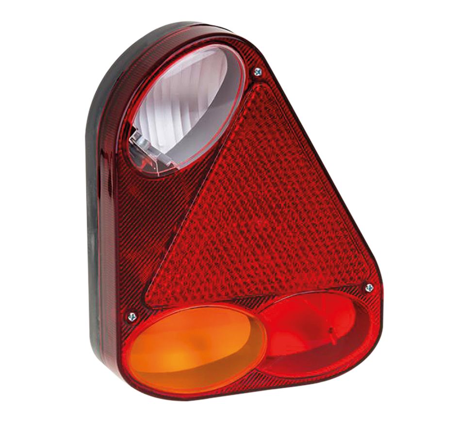 Fristom Schlussleuchte  FT-077 rechts BBSR, 220x175x56mm, 5pol- Bajonett VerglNr: 014000834