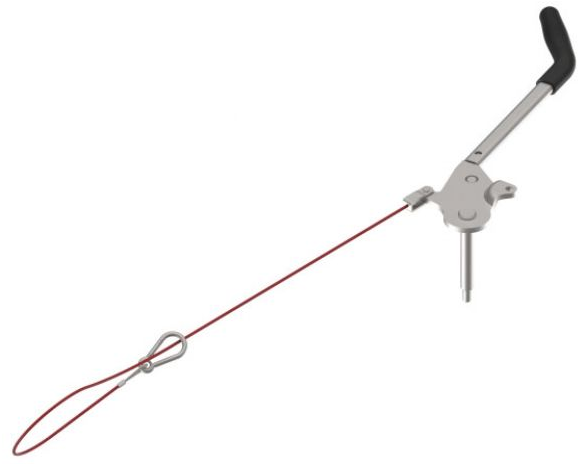 KNOTT Handbremshebel KR30-A / B, KR30HV-A / B, KR35HV-A / B, liegend, Ausführung GF, Klemmlänge 120 mm VerglNr: 201137.001, 201137001