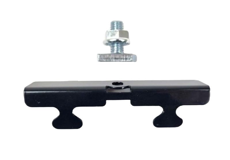 Netzleiste Unsinn, Planenleiste Länge: 140mm, inkl. Hammerkopfschraube mit Mutter