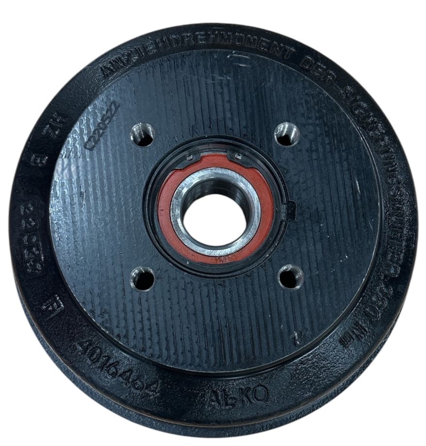 Bremstrommel 200x50, 4-Loch 100x4, passend f. BPW, Lagersitztiefe 13 mm, inkl. Kompaktlager VerglNr:  03.274.07.28.0, 0327407280, 4016464, 4608744E, 4008254, 4027291, R-8730 E