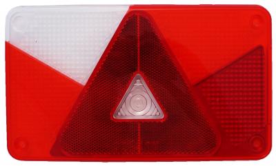 Aspöck Multipoint V Lichtscheibe links 238x140x14, VerglNr: 014000422, 18-8485-007