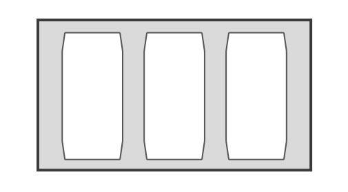 Halterung für 3x 20ltr. Kanister 