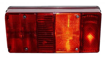 Schlussleuchte Jokon 12 Volt, BBS(K) 1034/2029, rechts 224x106x61 VerglNr: 014000840, 10.2029.112