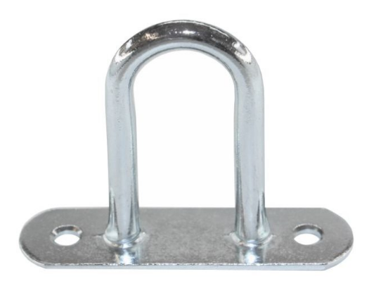 Bügelkrampe, verzinkt h 45 mm, l 71 mm, b 20 mm