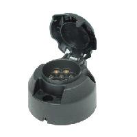 Steckdose, 7-polig, Kunststoff  VerglNr: 014000110