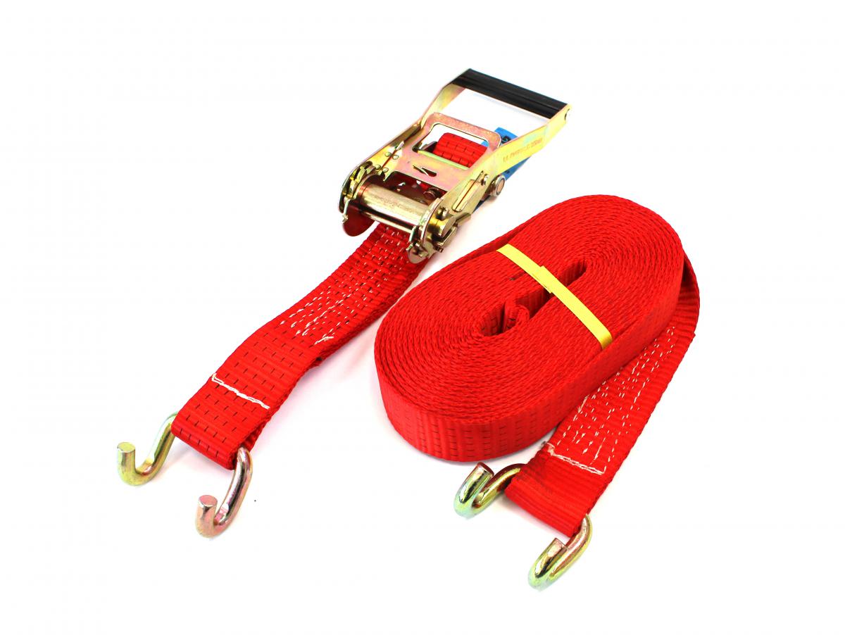 Zurrgurt 2500 daN, Breite50mm FE 0,4m,  LE 7,6m, Klauenhaken VerglNr: ZG5050100DKL
