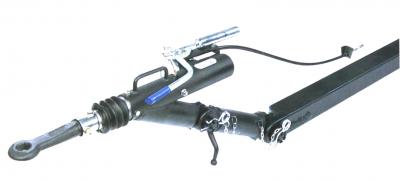 Auflaufeinrichtung AK 1308 650-1300 kg, DL 2100 mm mit DIN-Oese 