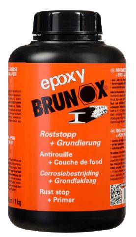 Brunox Epoxy, Rostumwandler + Grundierer, 1000 ml, VerglNr: BR1,00EP