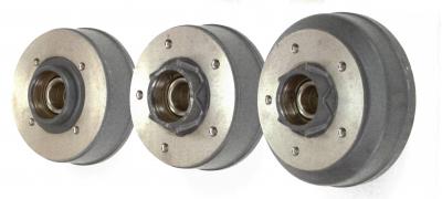 Bremstrommel 200 x 50, Ifor W. Kompaktlager Ø76, ab Bj 92,4-L, original Ifor, VerglNr: KS0825 4608830E