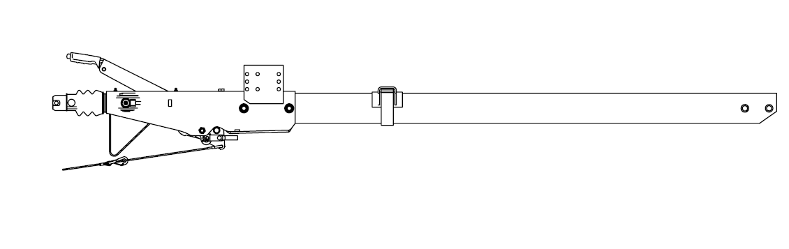 ALKO Auflaufeinrichtung 251S, 4-kt m Zugver R26/A 'S', 1500-2600 kg, , ohne DIN-Zugöse, Stützlast 100 kg, A: 2499 mm, C: 1780 mm, Speziell für Hutprofil von 1800 kg Achse