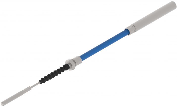 KNOTT Bowdenzug HL: 1350 mm, SL: 1510 mm, Nirosta, Adapteranschluss, Gewinde M8, für hydr. Radbremse VerglNr: 5103837, 980055.15