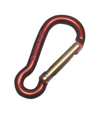 Feuerwehr-Karabinerhaken, vz. DIN 5299C, 100 x 10 mm VerglNr: 013003104