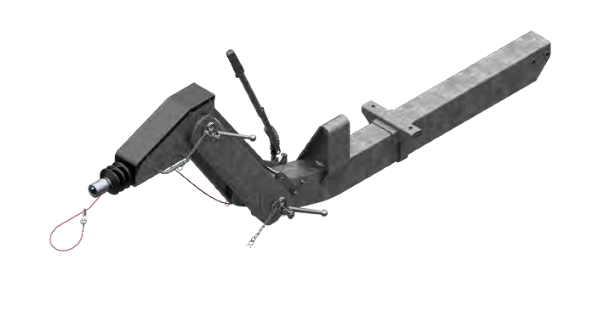 ALKO Auflaufeinrichtung 351 VB-2, höhenverstellbar mit Deichselprofil gekröpft, 2500-3500 kg, Stützlast 350 kg, K: 2925 mm, E: 1490 mm, RB 2361