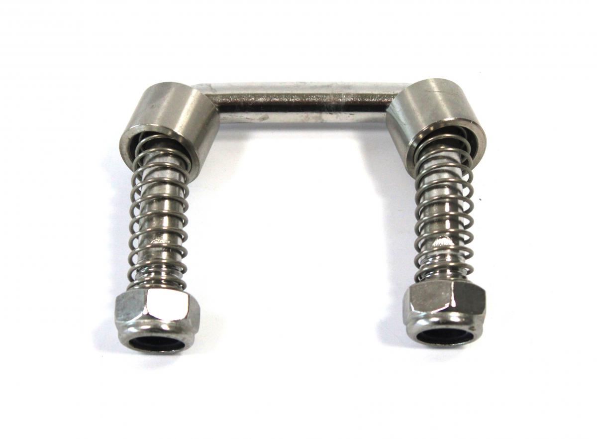 Zurrbügel für Bodenrahmen- profil, 800 daN, VA