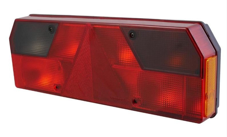 Aspöck Heckleuchte Europoint I rechts, 7 pol. ASS2, Dreieck, SML, 24V 422x148x75mm VerglNr: 40.226.212